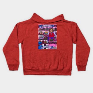 Kat's Sweet Shoppe (Tasty Rolls) Kids Hoodie